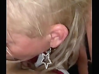 solo cock jacking with naughty blonde ts babe