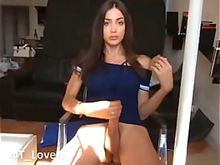 hot asian ladyboy amy puts on a dancing show