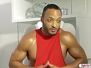 ts nadia love analed by her black instructor