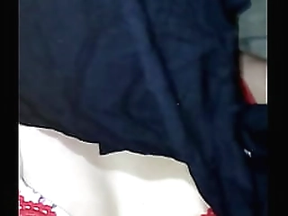 hot and horny shemale graziela cinturinha shoves a dildo up her butt