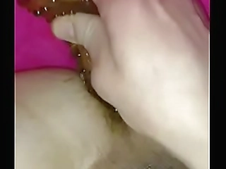 alexiasissyslut cumming good with dildo stick in sissy ass