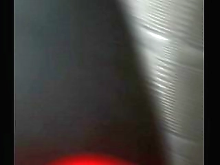 long hair tranny babe ashley strips and wanks off