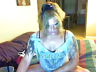 foot loving lingerie ladyboy curling her toes