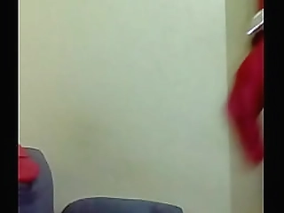 sleepy ladyboy wakes up with hand in panties and hard cock