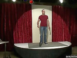 shemale jury anal fucks mucled man