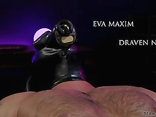 huge tits latex shemale pegging hunk